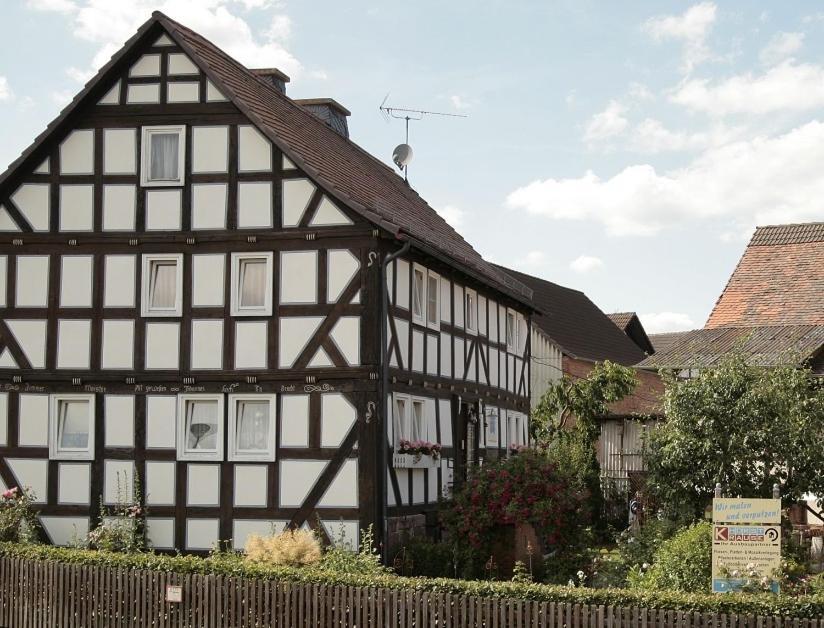 Werts Hof Ferienwohnen Vila Rauschenberg Exterior foto